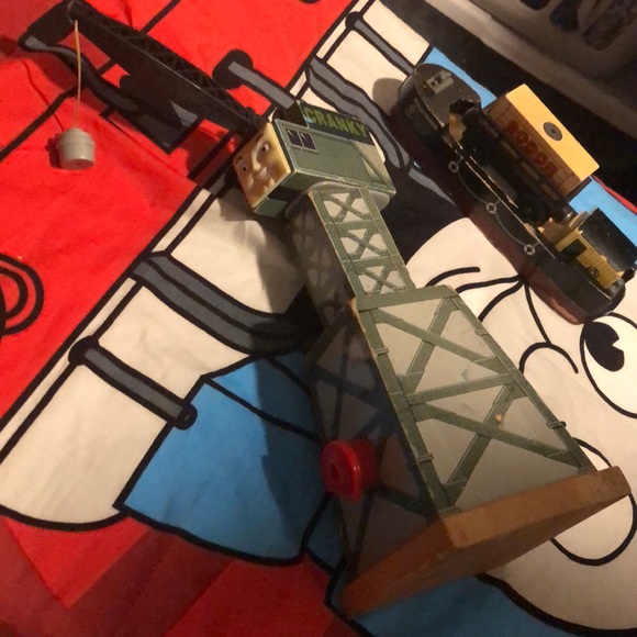 Older set cranky bulstrode cargo Thomas wooden - Picture 9 of 12